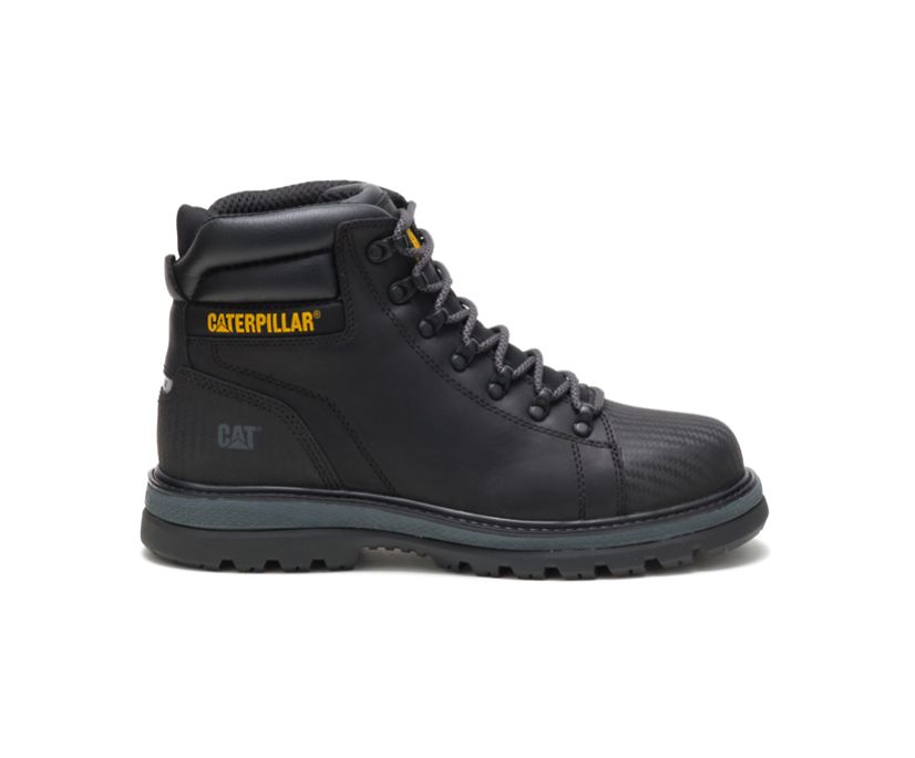 Caterpillar Foxfield Steel Toe - Sicherheitsstiefel Herren Schwarz - Schweiz JUHL-36521